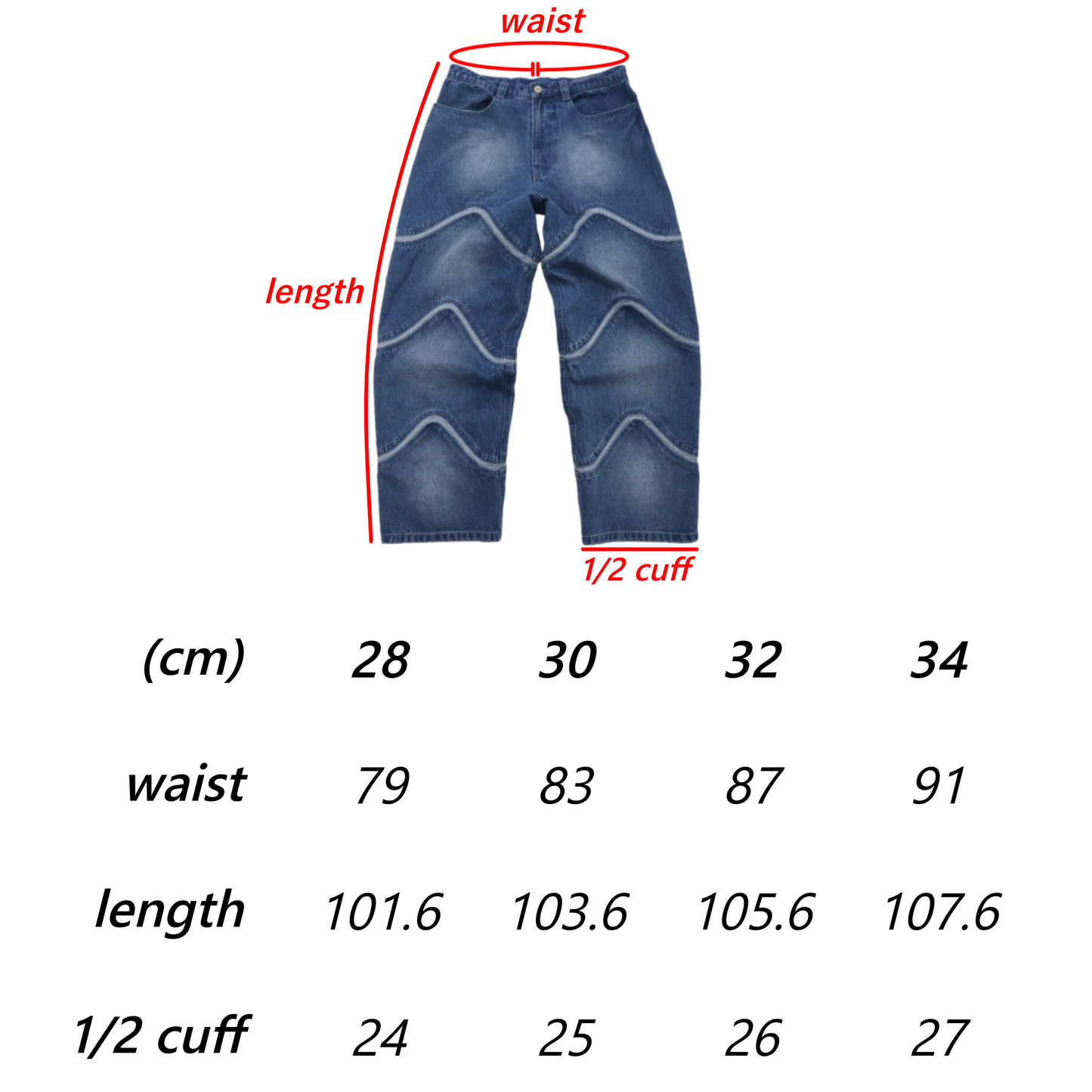 [001] Pants - Blue