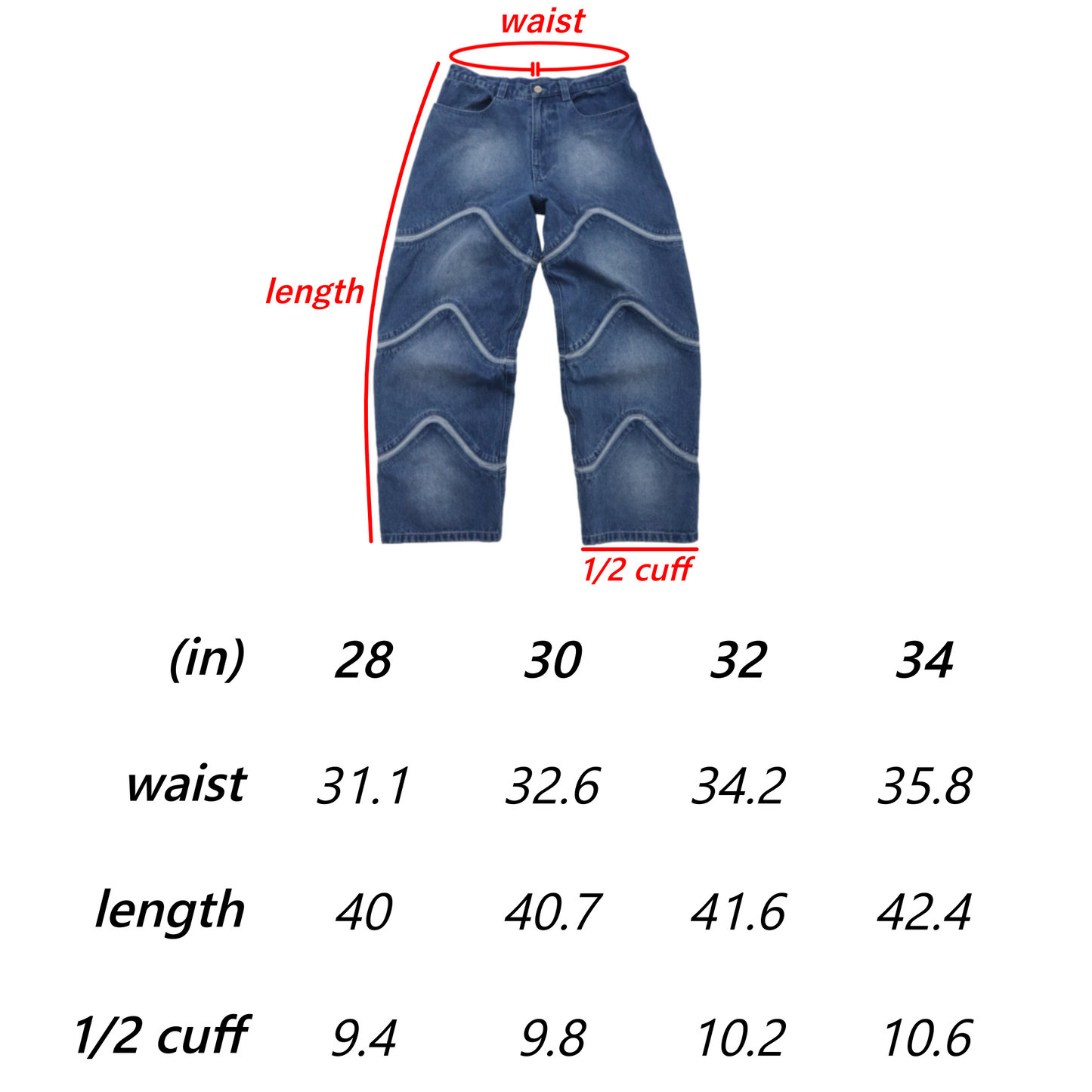 [001] Pants - Blue
