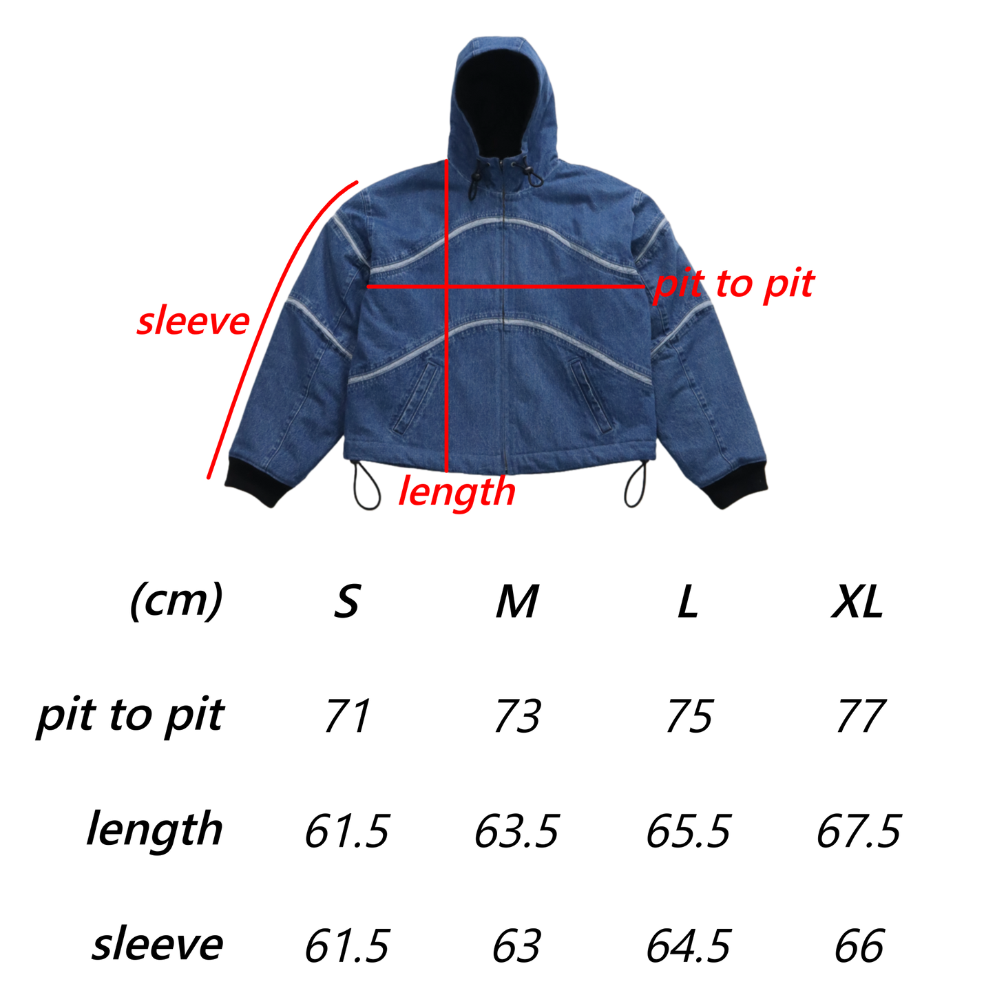 [002] Jacket - Blue